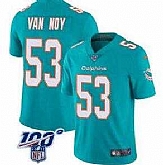 Nike Dolphins 53 Kyle Van Noy Aqua 100th Season Vapor Untouchable Limited Jersey Dzhi,baseball caps,new era cap wholesale,wholesale hats